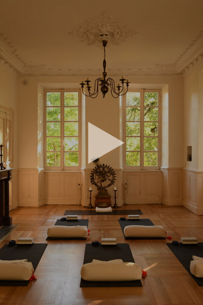 Yoga retreat video cover